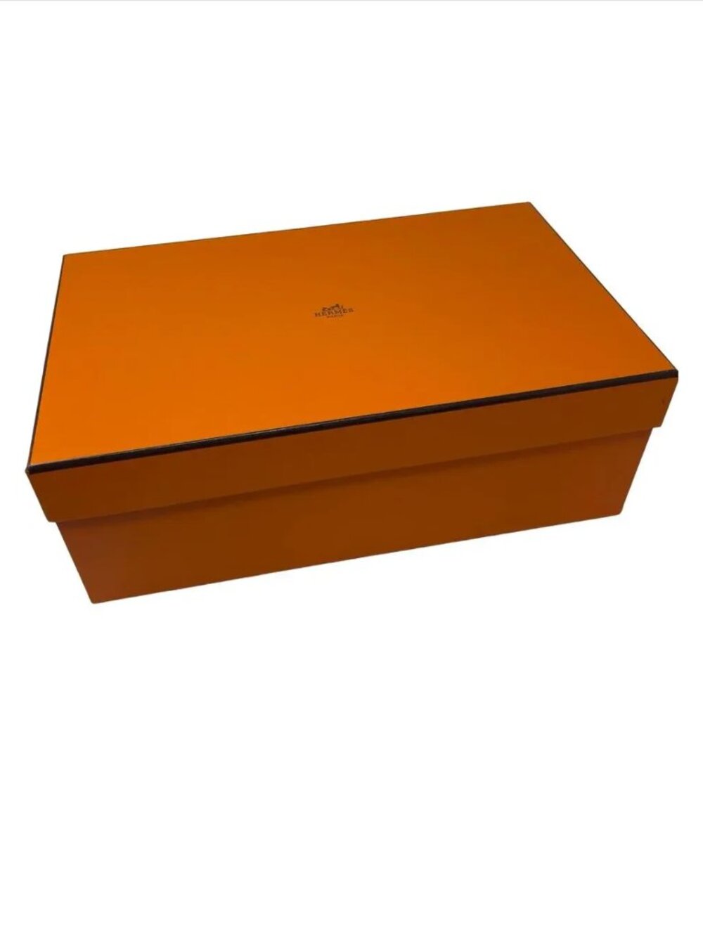 Hermes empty shoe box 14x8.5x5